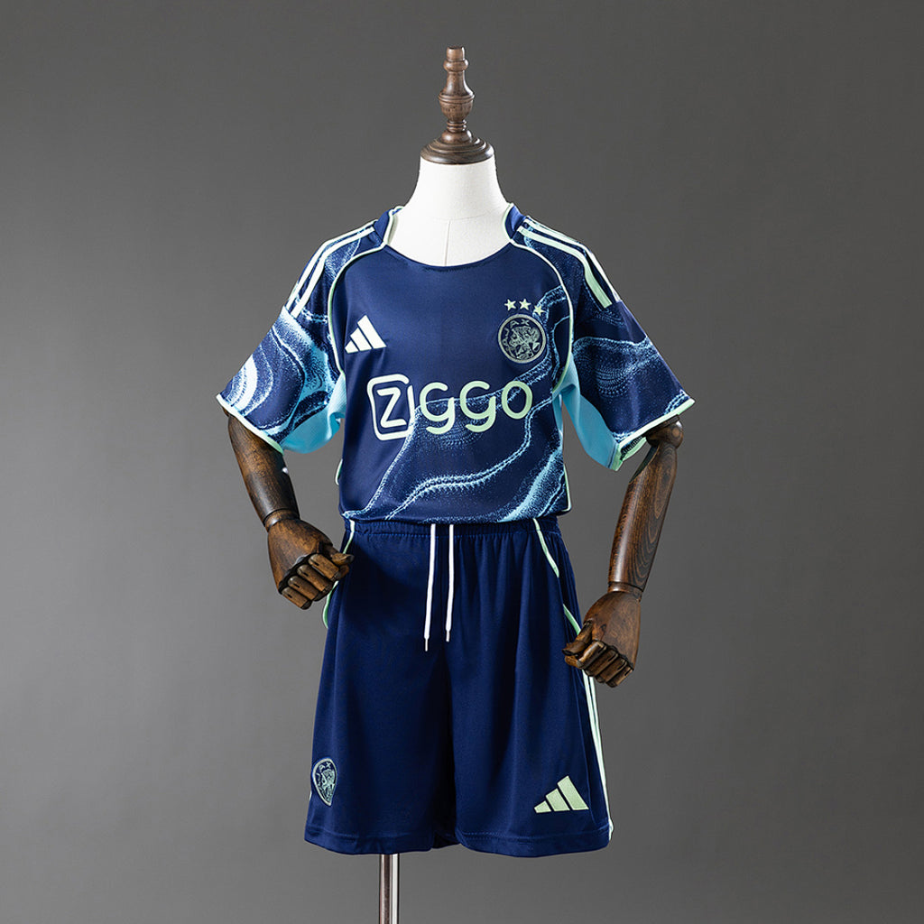 Conjunto Niños Ajax Visita 2025/26 - frente