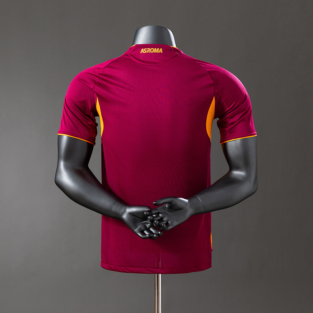 Camiseta AS Roma Local 2025/26 Versión Jugador - espalda