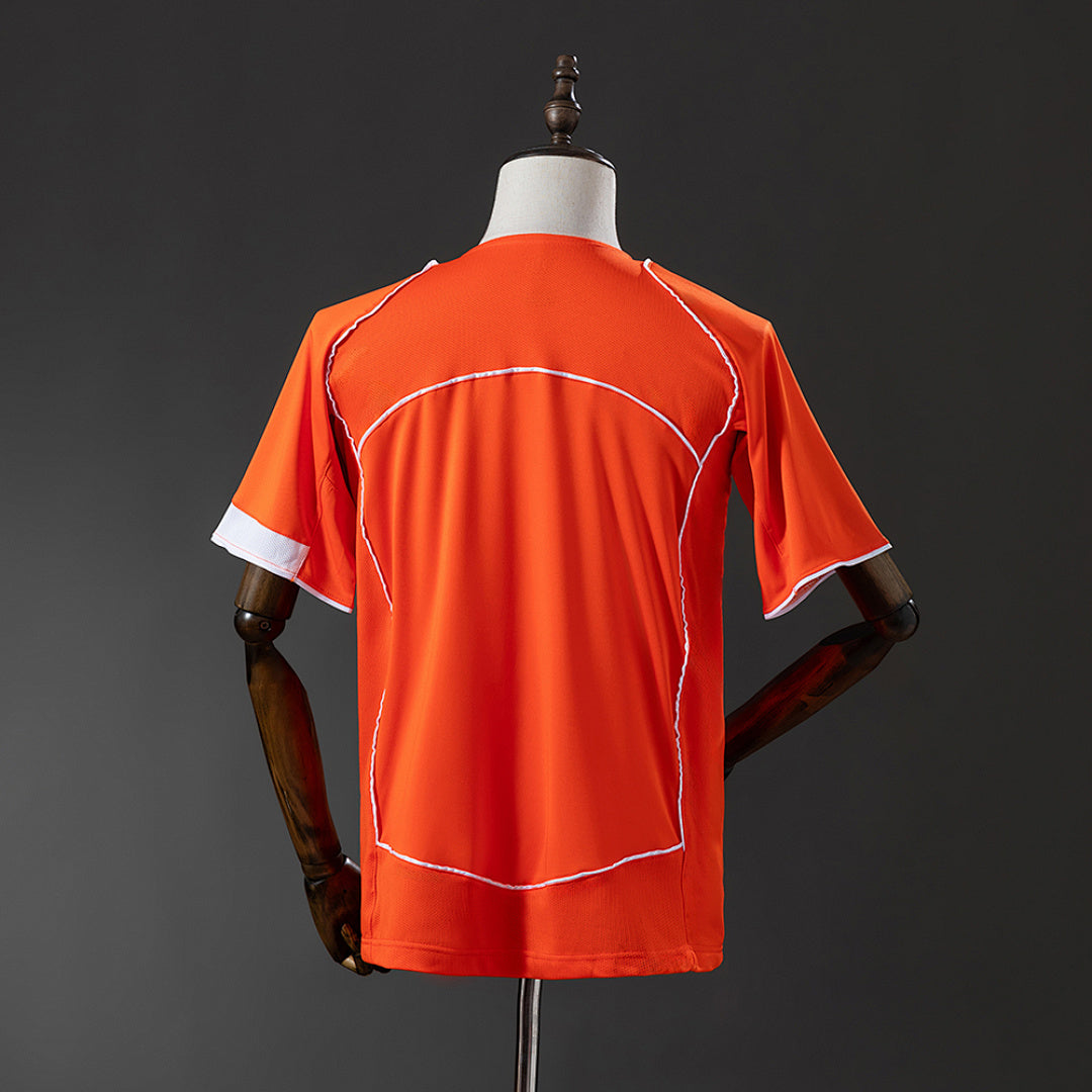 Camiseta Retro Países Bajos Local 2004 - espalda