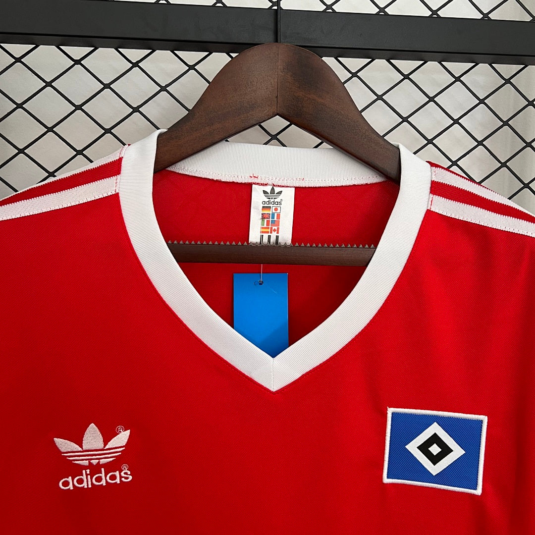 Camiseta Retro Hamburger SV Roja 1988 - espalda