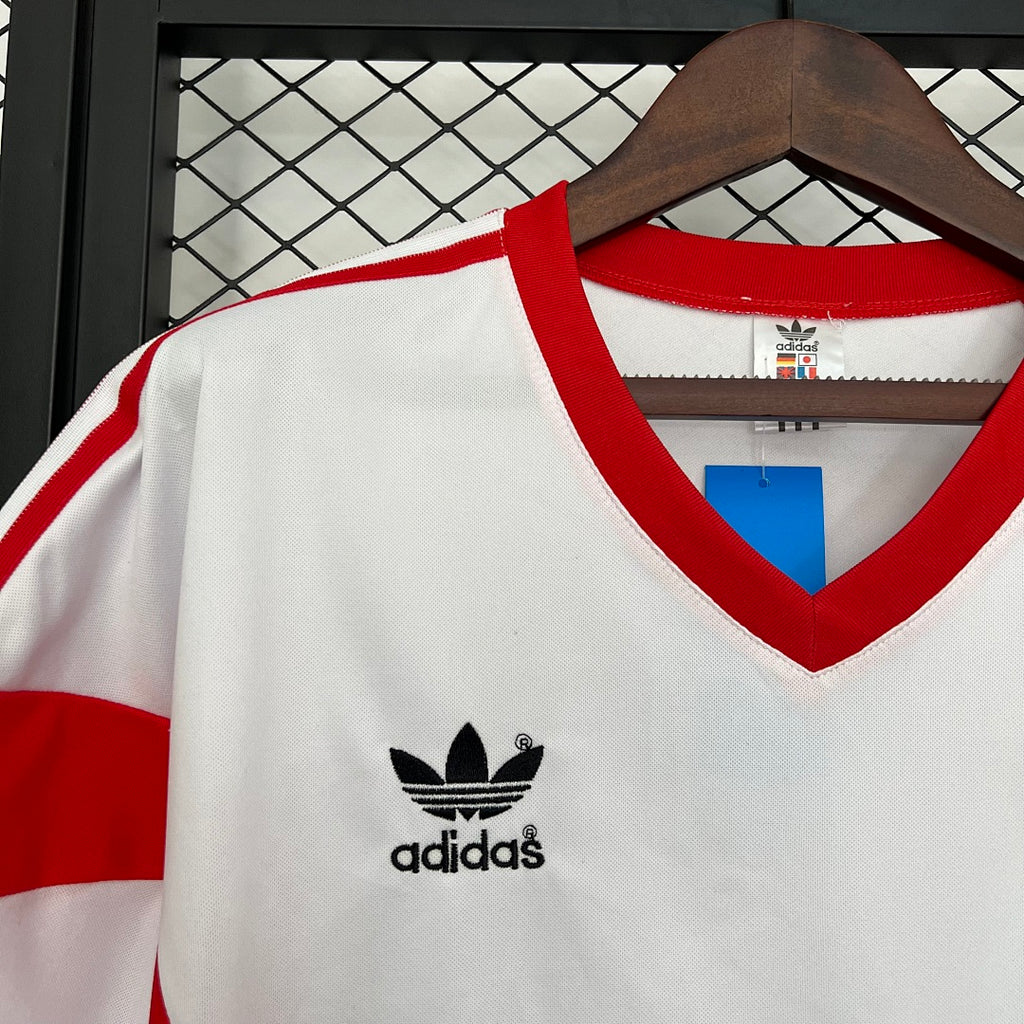 Camiseta Retro Hamburger SV Blanca 1988 - espalda