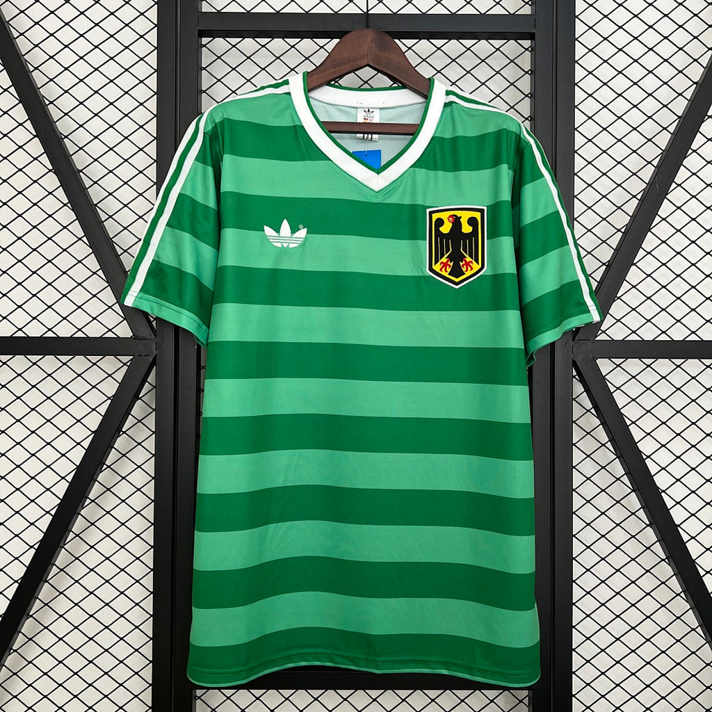 Camiseta Retro Alemania Verde 1984 - frente