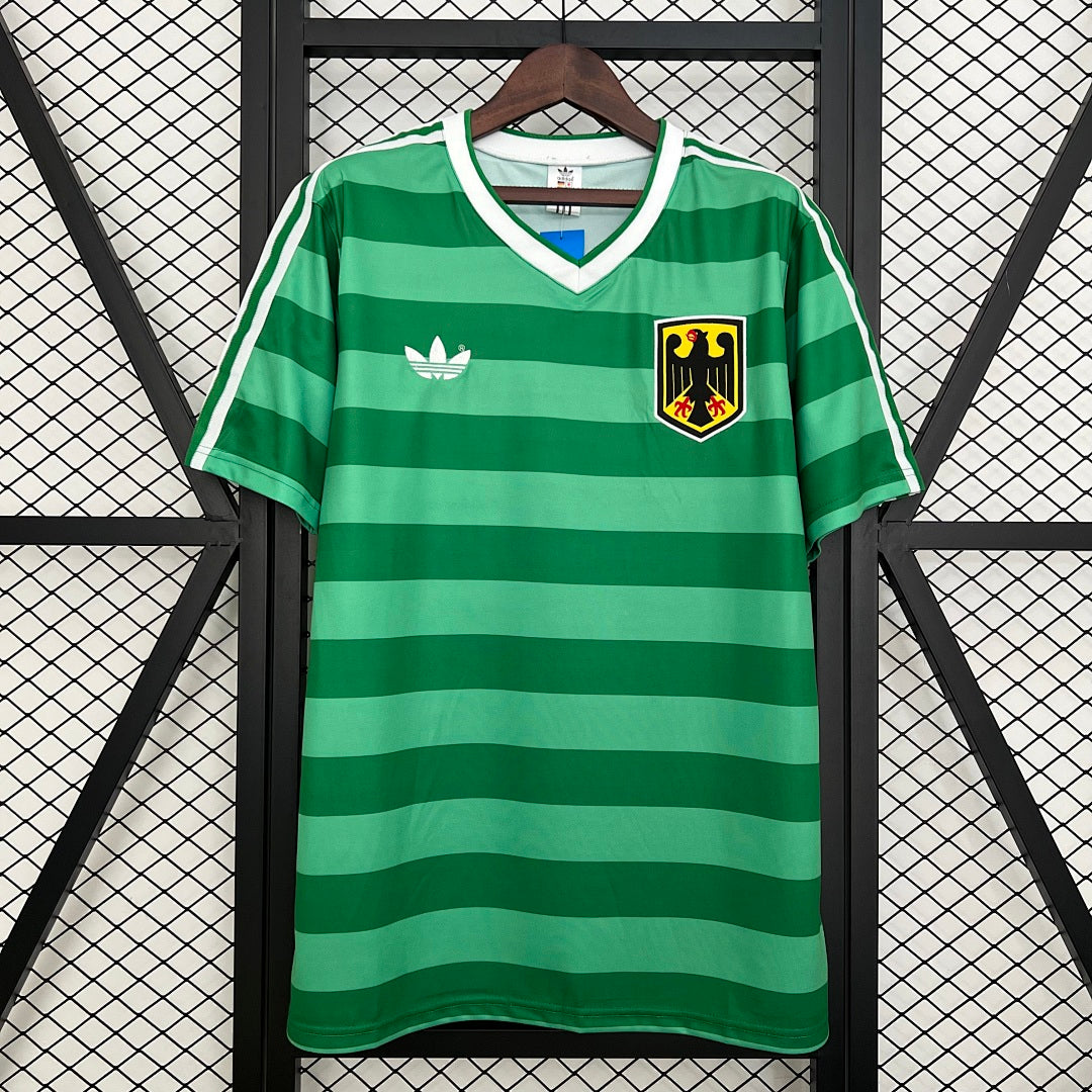 Camiseta Retro Alemania Verde 1984 - frente