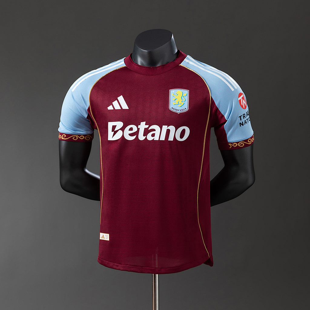 Camiseta Aston Villa Local 2025/26 Versión Jugador - frente