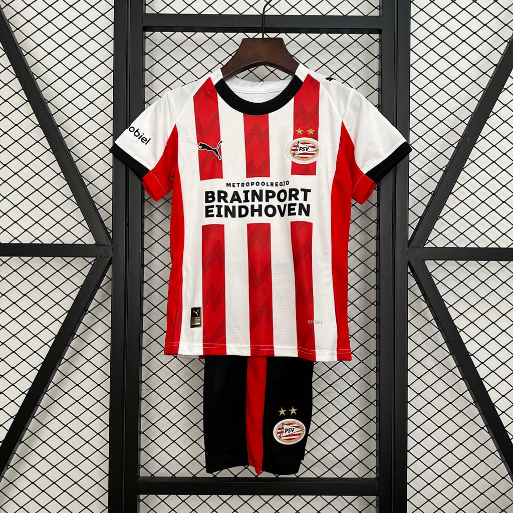 Conjunto Niños PSV Eindhoven Local 2025/26 - frente