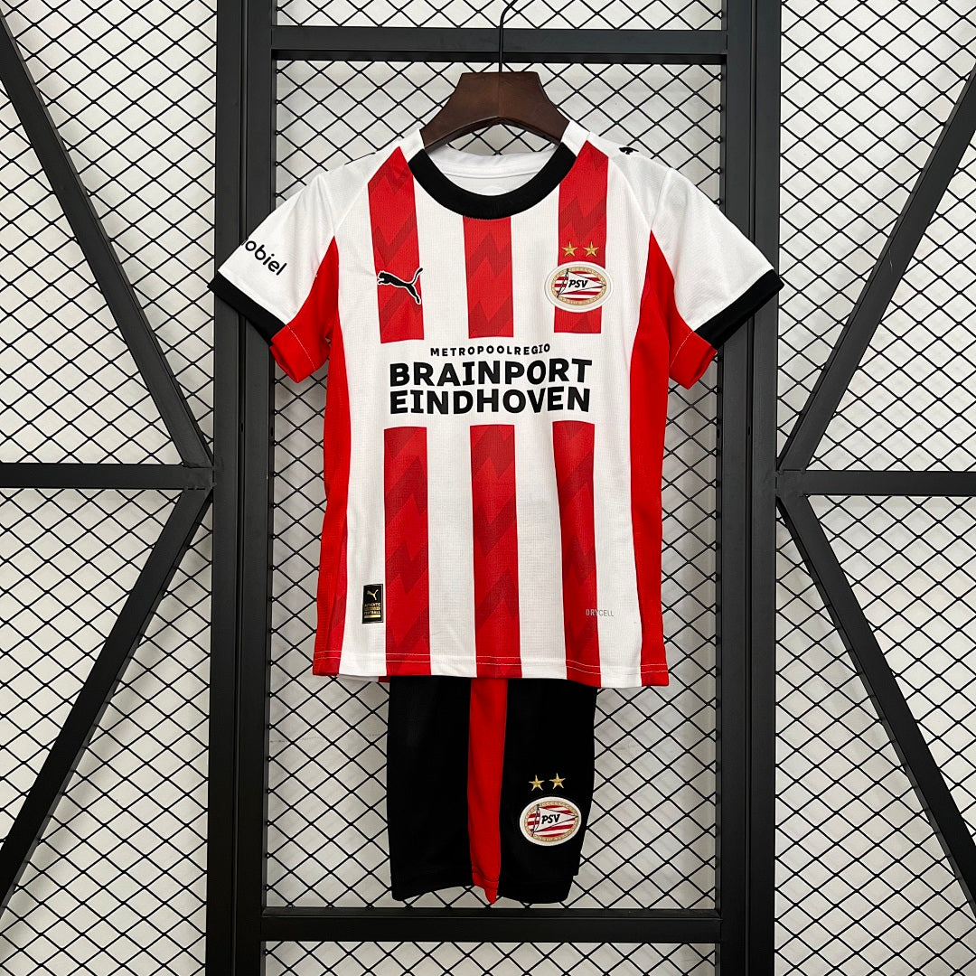 Conjunto Niños PSV Eindhoven Local 2025/26 - frente