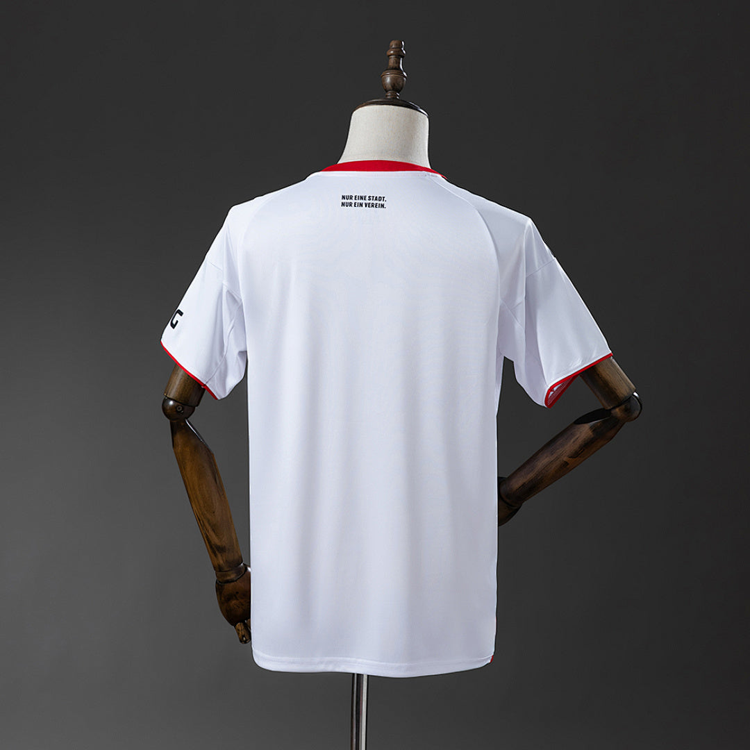 Camiseta Eintracht Frankfurt Local Celeste y Negra 2025/26 - espalda