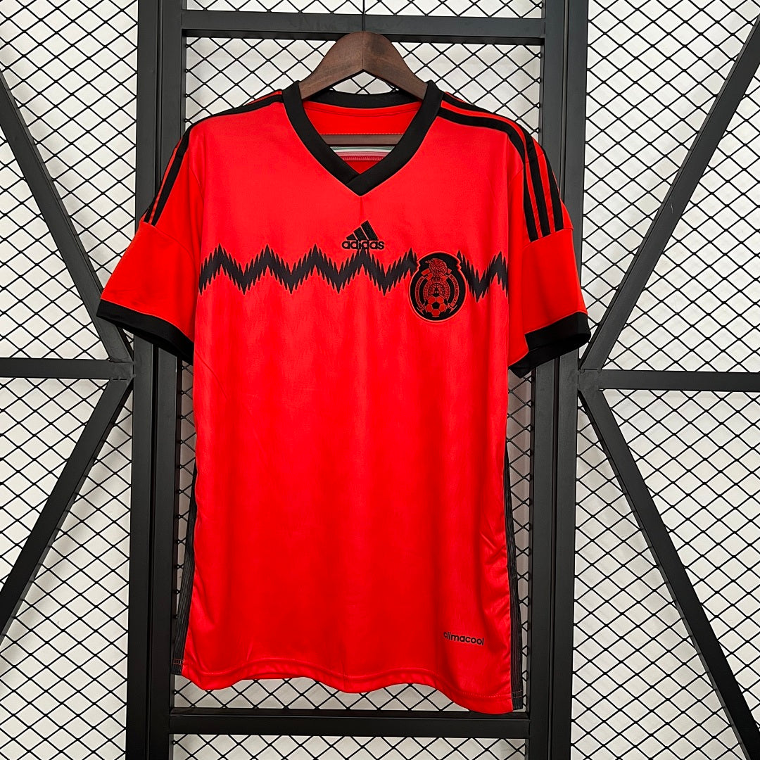 Camiseta Retro México Visita 2014 - frente