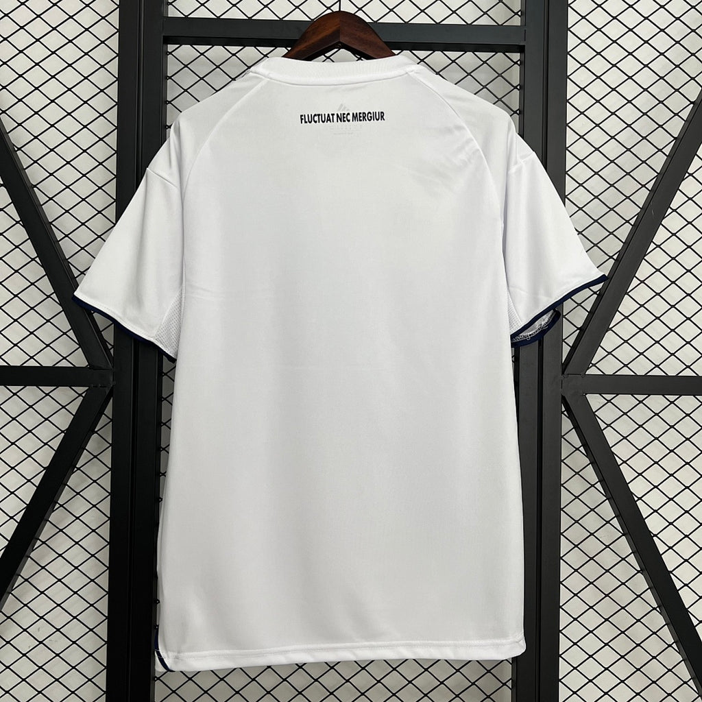 Camiseta Real Betis Blanca y Gris Claro Edición Especial 2025/26 - espalda