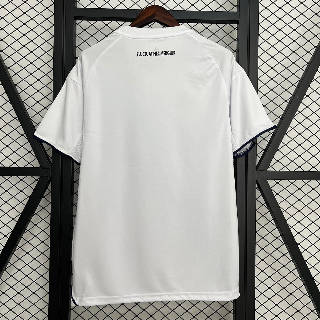 Camiseta Real Betis Blanca y Gris Claro Edición Especial 2025/26 - espalda