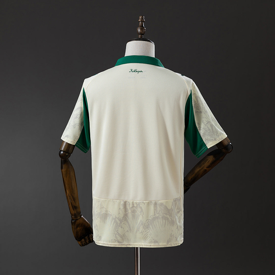 Camiseta Palmeiras Tercera Negra y Gris Claro 2025/26 - espalda