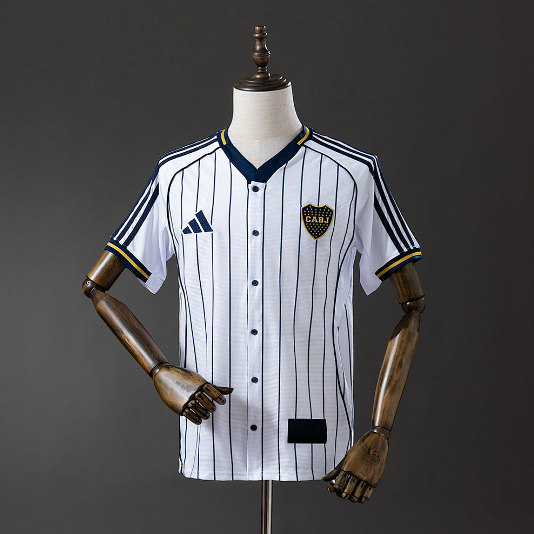 Camiseta Boca Juniors Gris y Celeste Edición Especial 2025/26 - frente