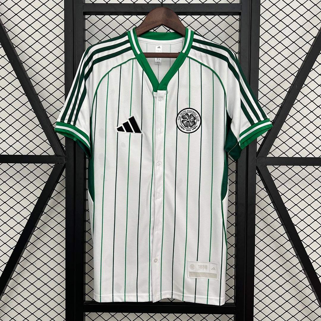 Camiseta Celtic Gris Claro Edición Especial 2025/26 - frente
