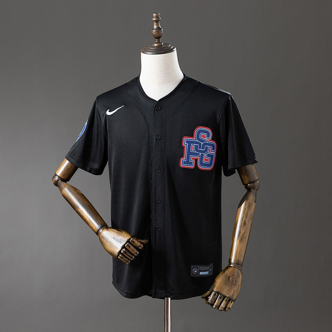 Camiseta PSG Negra y Gris Edición Especial 2025/26 - frente