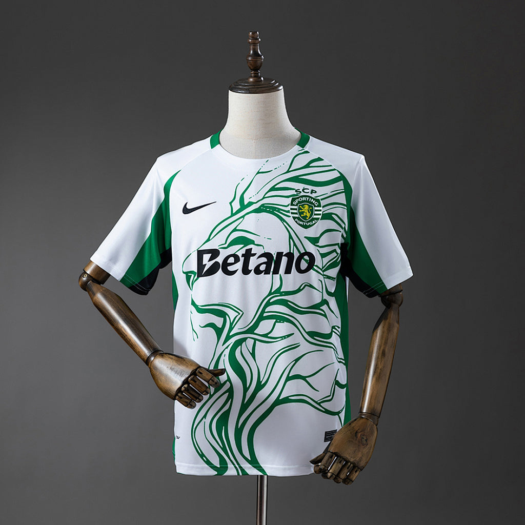 Camiseta Sporting CP Gris y Celeste Edición Especial 2025/26 - frente