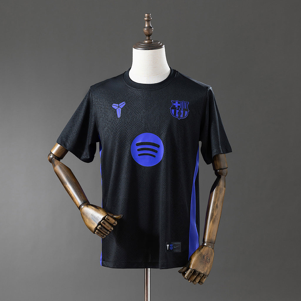 Camiseta FC Barcelona Negra y Gris Edición Especial 2025/26 - frente