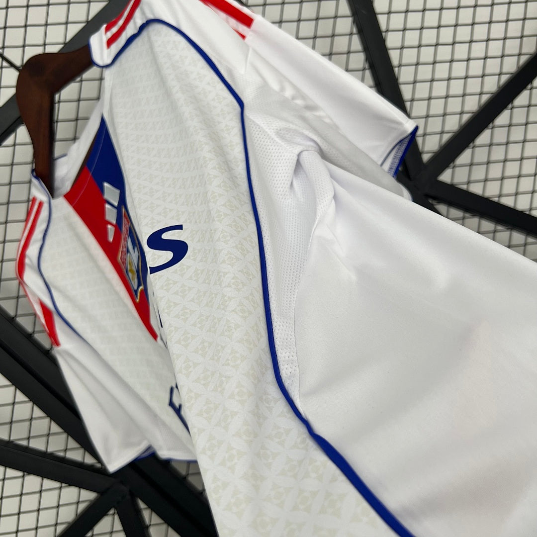 Camiseta Olympique de Lyon Local Roja y Blanca 2025/26 - espalda