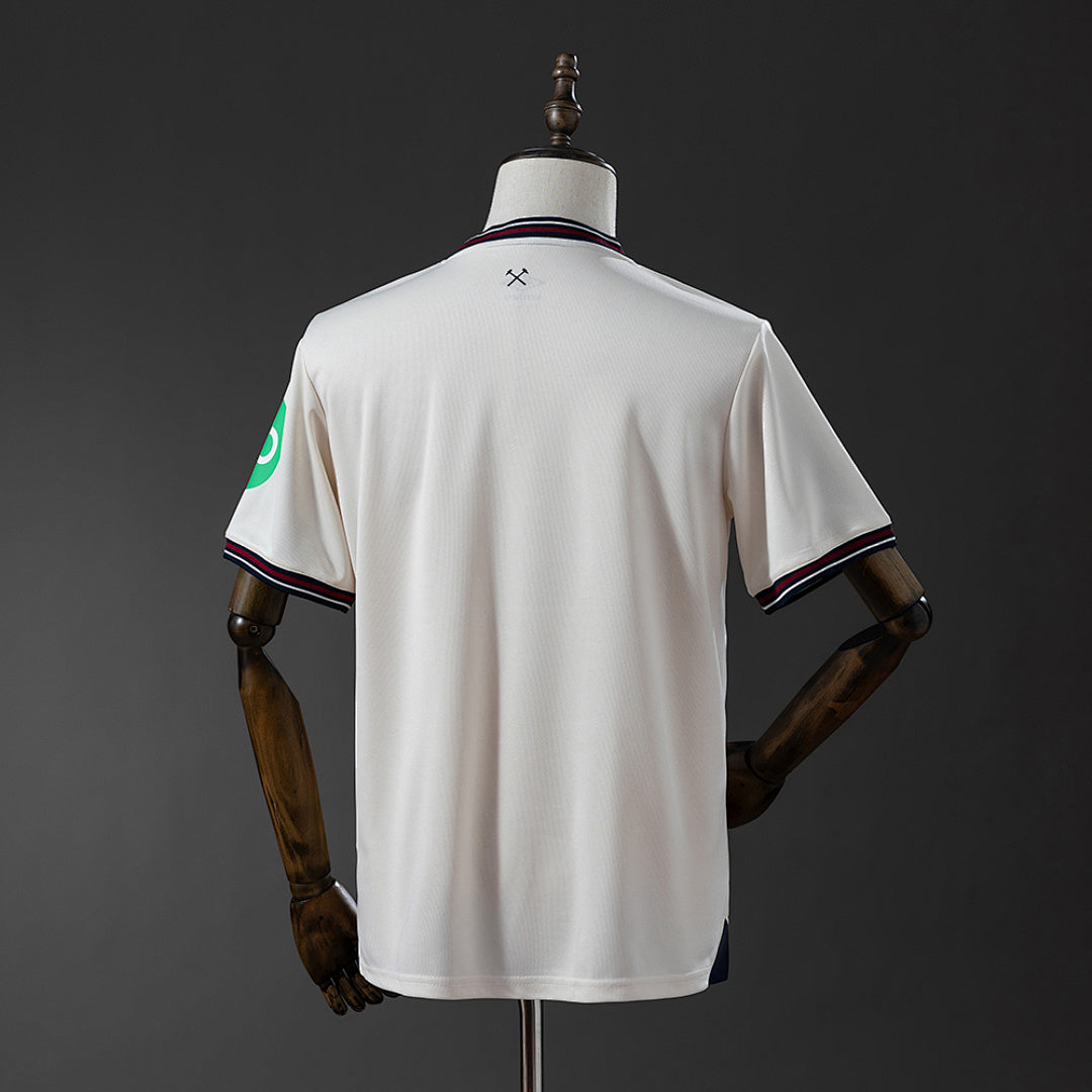 Camiseta West Ham United Visita 2025/26 - espalda
