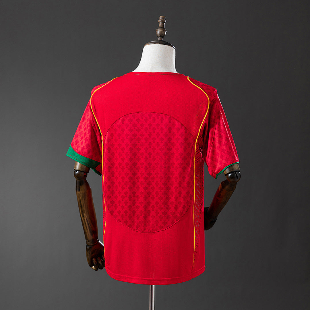 Camiseta Retro Portugal Local 2004 - espalda