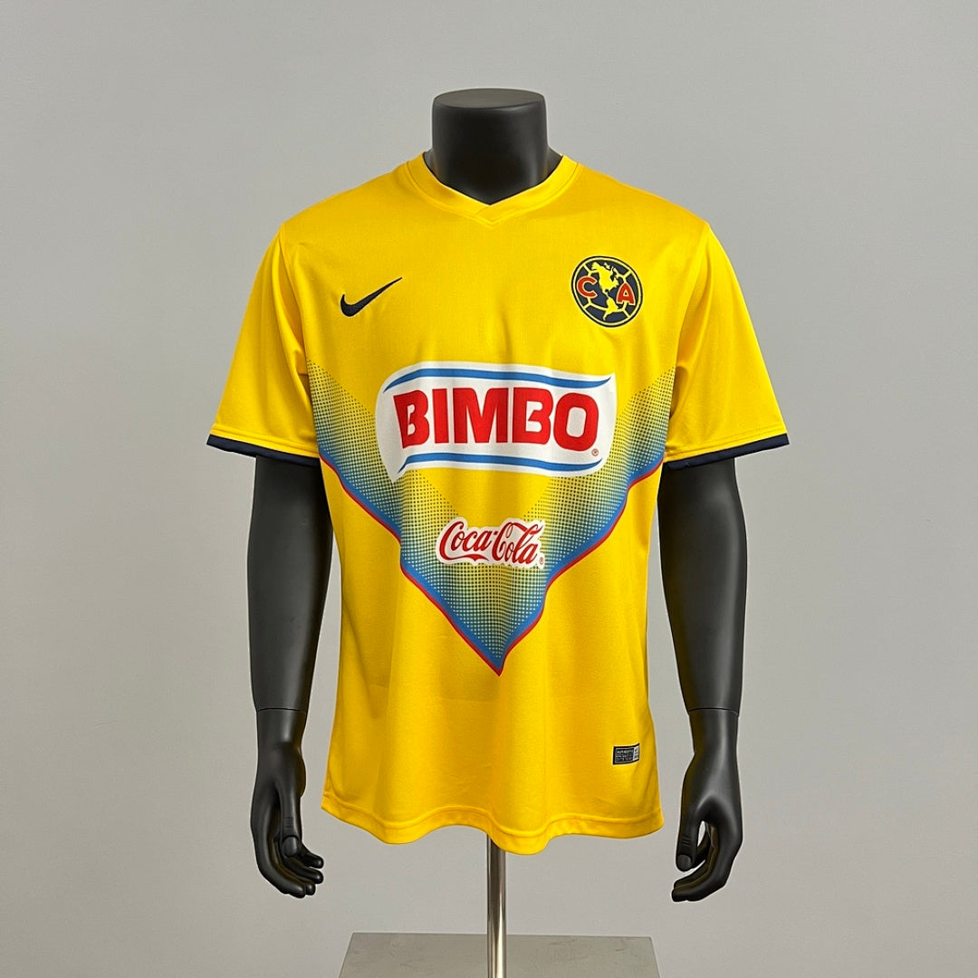 Camiseta Retro Club América Amarilla 13/14 - frente