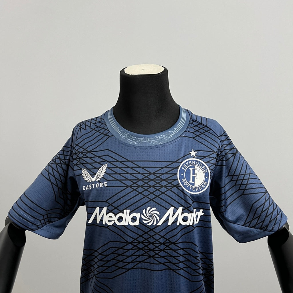 Conjunto Niños Feyenoord Visita 2025/26 - espalda