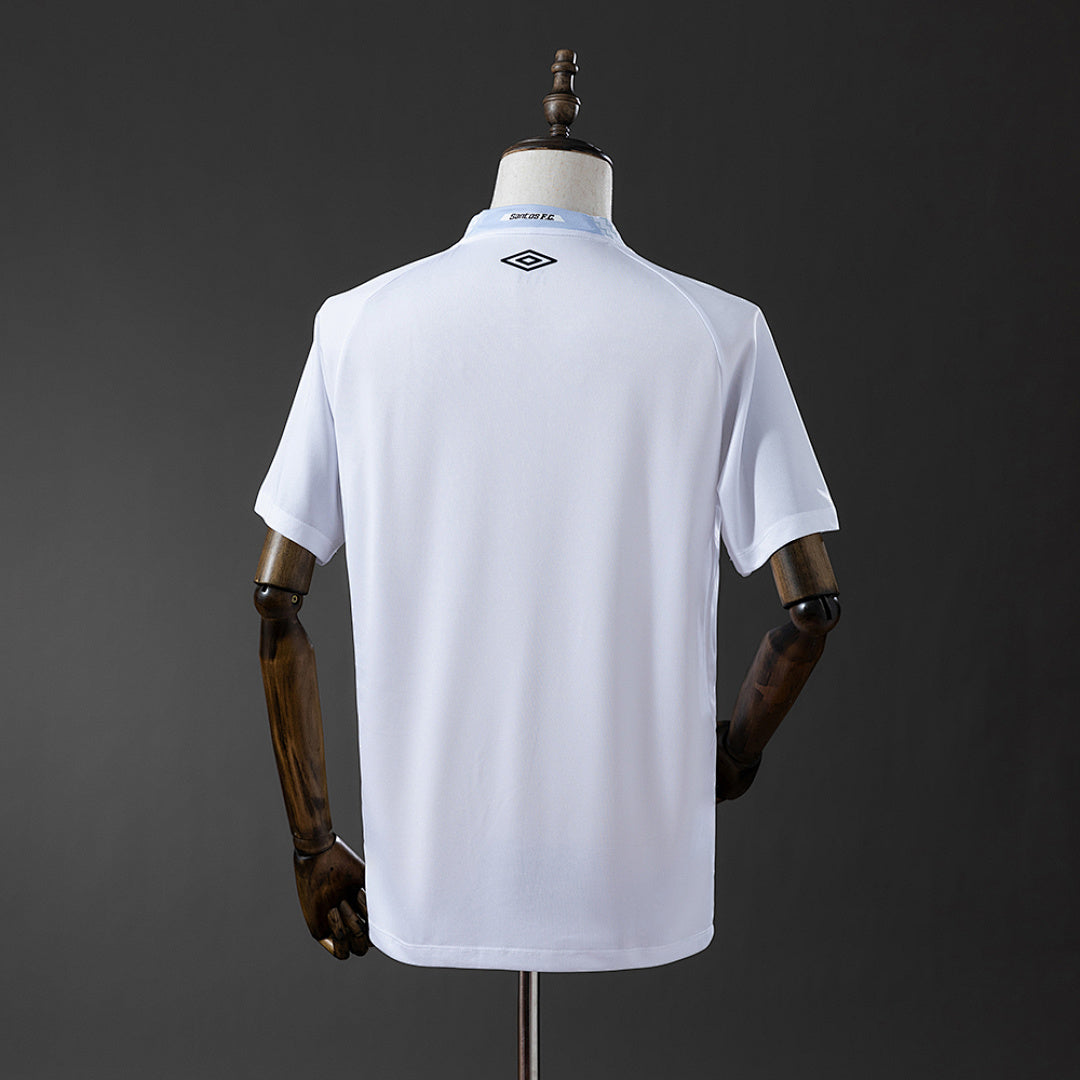 Camiseta Santos Local Con Sponsors 2025/26 - espalda
