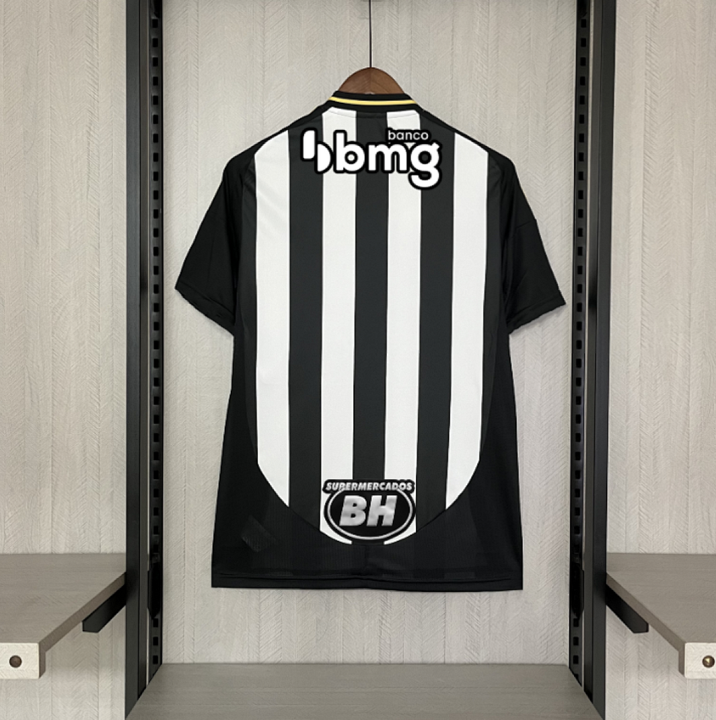 Camiseta Atlético Mineiro Local Con Sponsors 2025/26 - espalda