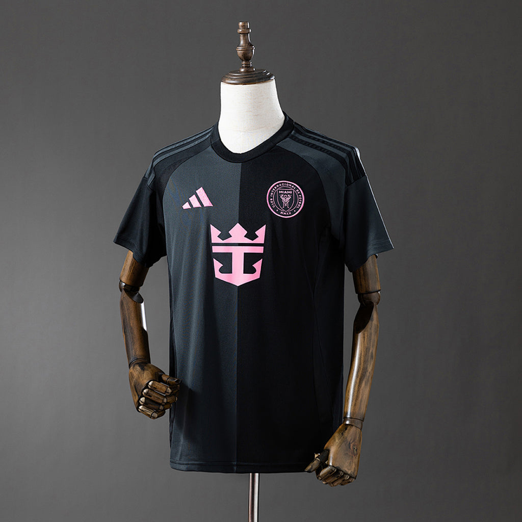 Camiseta Inter Miami Visita Negra y Gris 2025/26 - frente