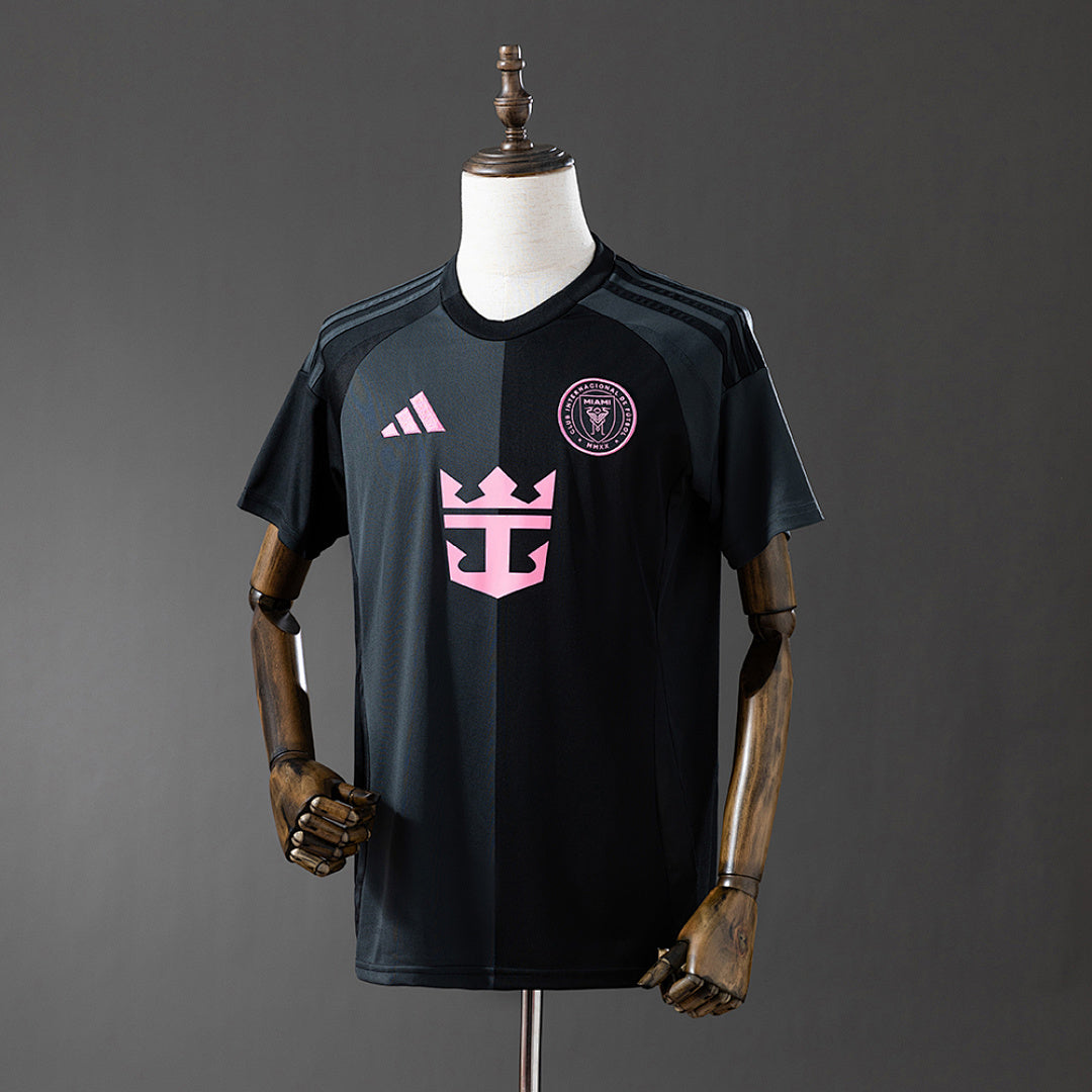 Camiseta Inter Miami Visita Negra y Gris 2025/26 - frente