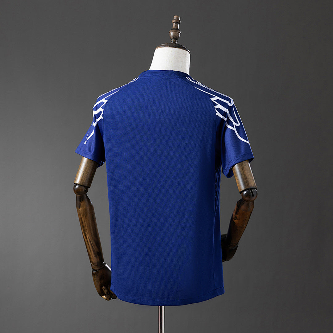 Camiseta PSG Cuarta Azul Marino y Gris 2024/25 - espalda