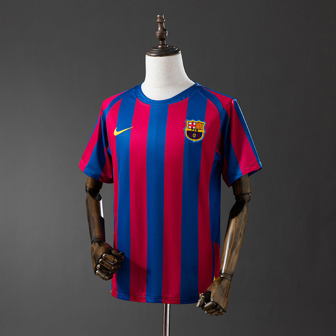 Camiseta Retro FC Barcelona Local 05/06 - frente