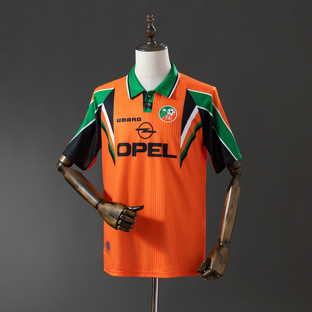 Camiseta Retro Irlanda Naranja 1997 - frente