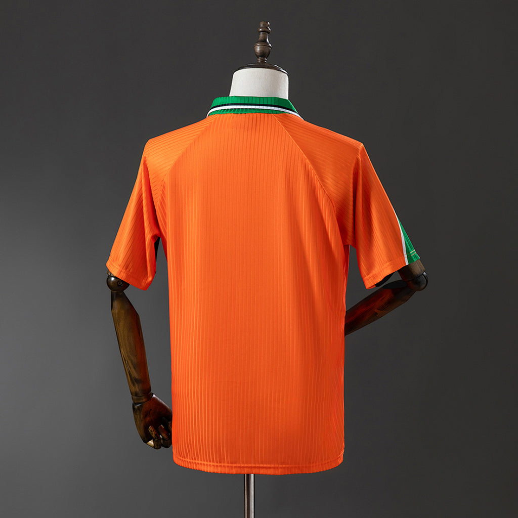 Camiseta Retro Irlanda Naranja 1997 - espalda