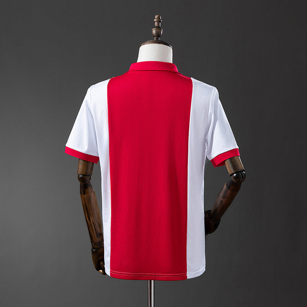 Camiseta Ajax Burdeos y Gris Claro Edición Especial 2025/26 - espalda