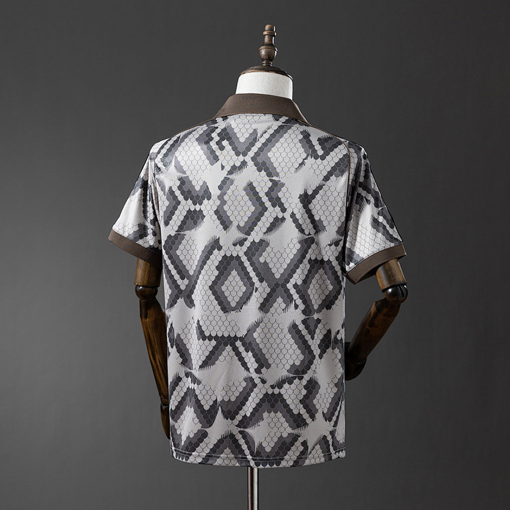 Camiseta Bayern Múnich Café y Gris Edición Especial 2025/26 - espalda