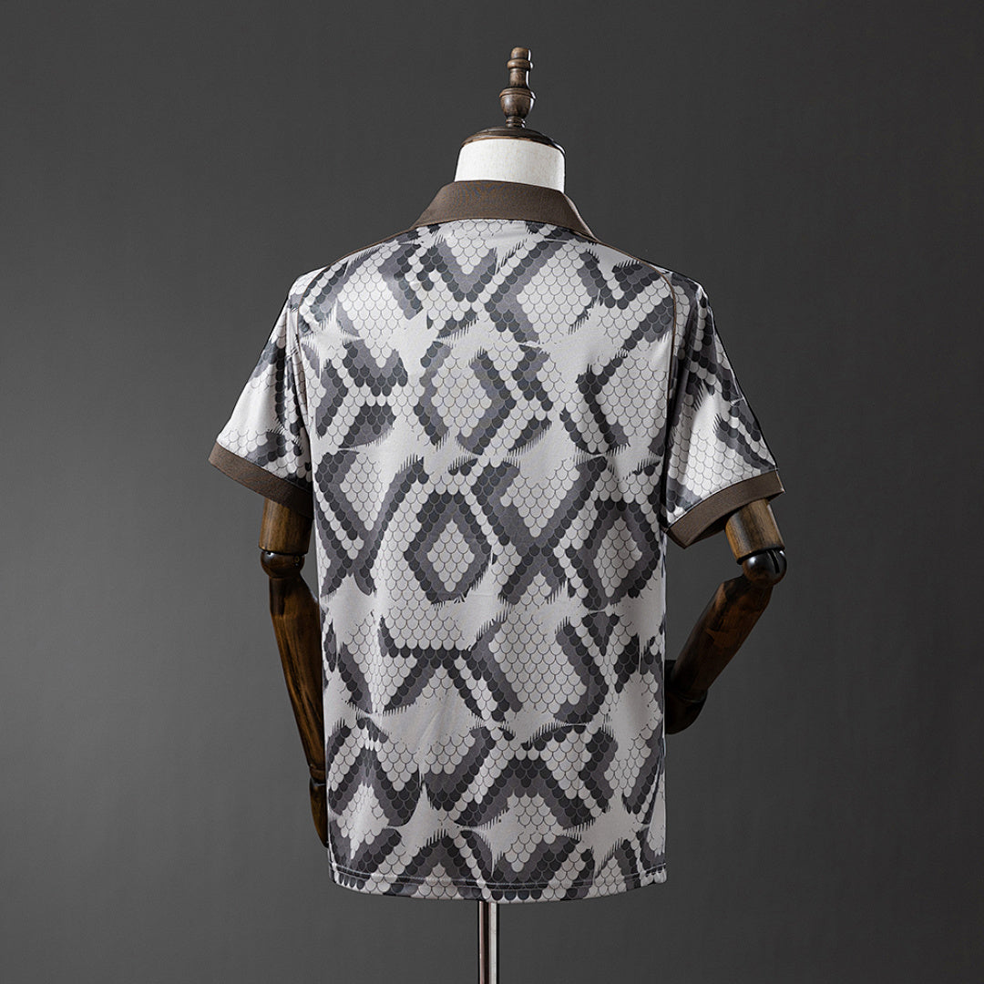 Camiseta Bayern Múnich Café y Gris Edición Especial 2025/26 - espalda