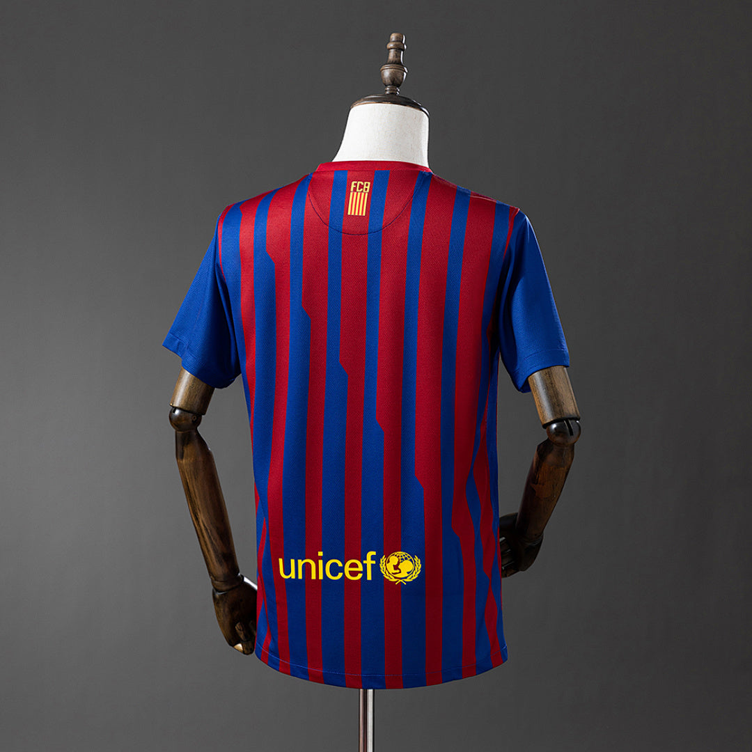 Camiseta Retro FC Barcelona Local 11/12 - espalda