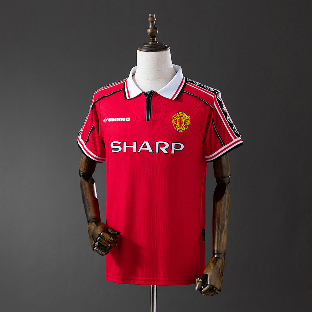Camiseta Retro Manchester United Local 98/99 - frente