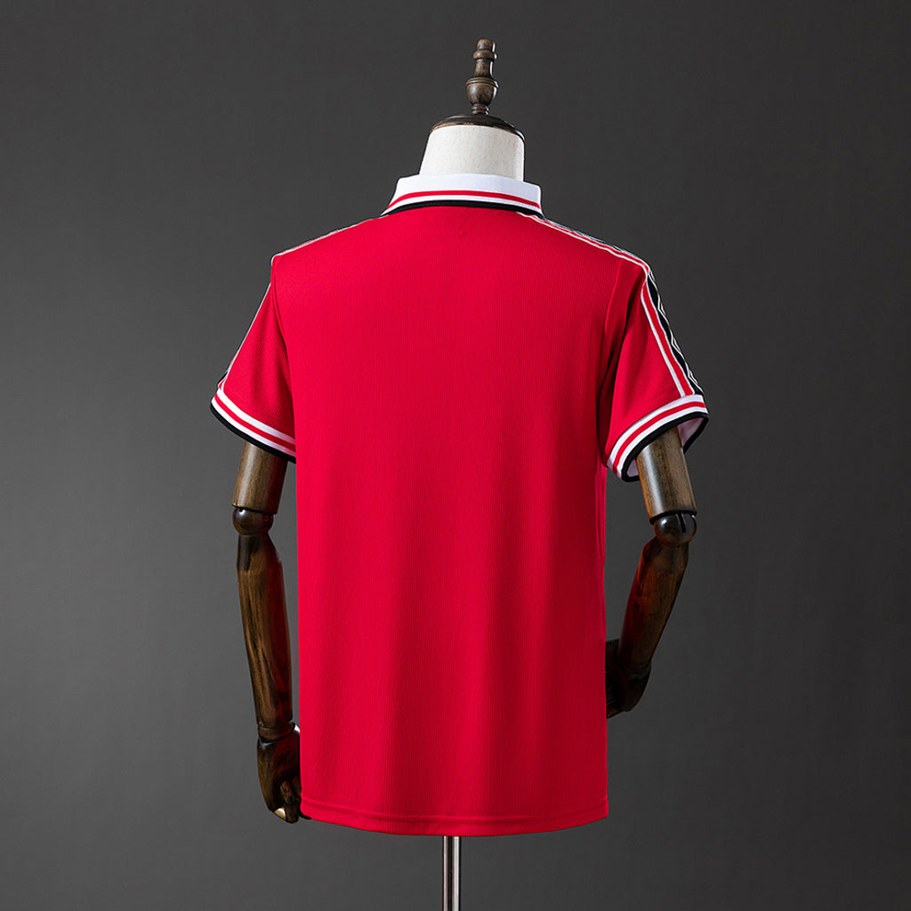 Camiseta Retro Manchester United Local 98/99 - espalda