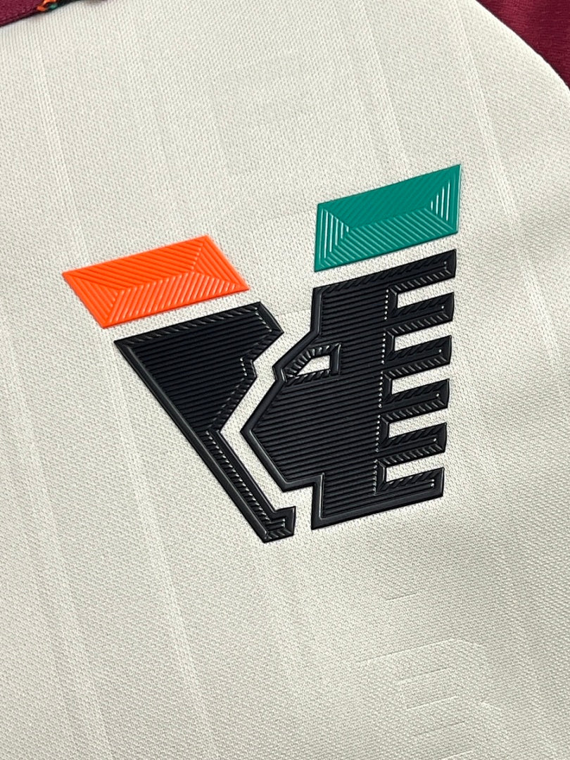 Camiseta Venezia Visita Amarilla y Gris 2025/26 - espalda