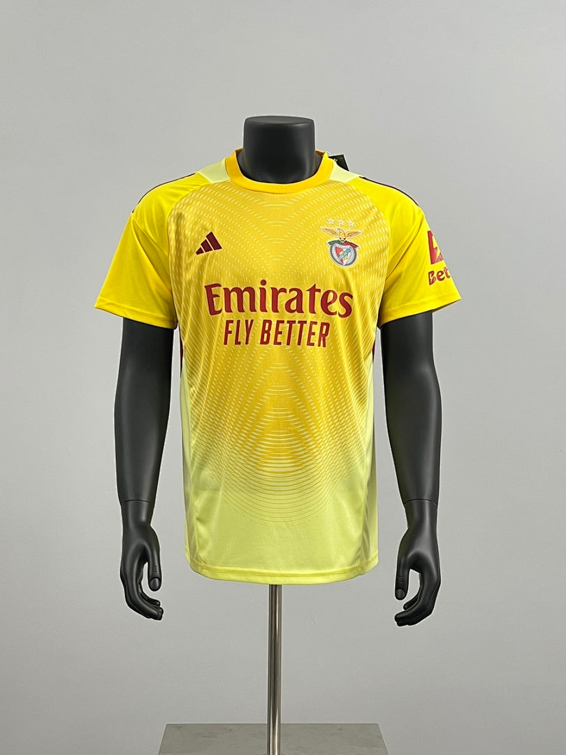 Camiseta SL Benfica Portero Amarilla 2025/26 - frente