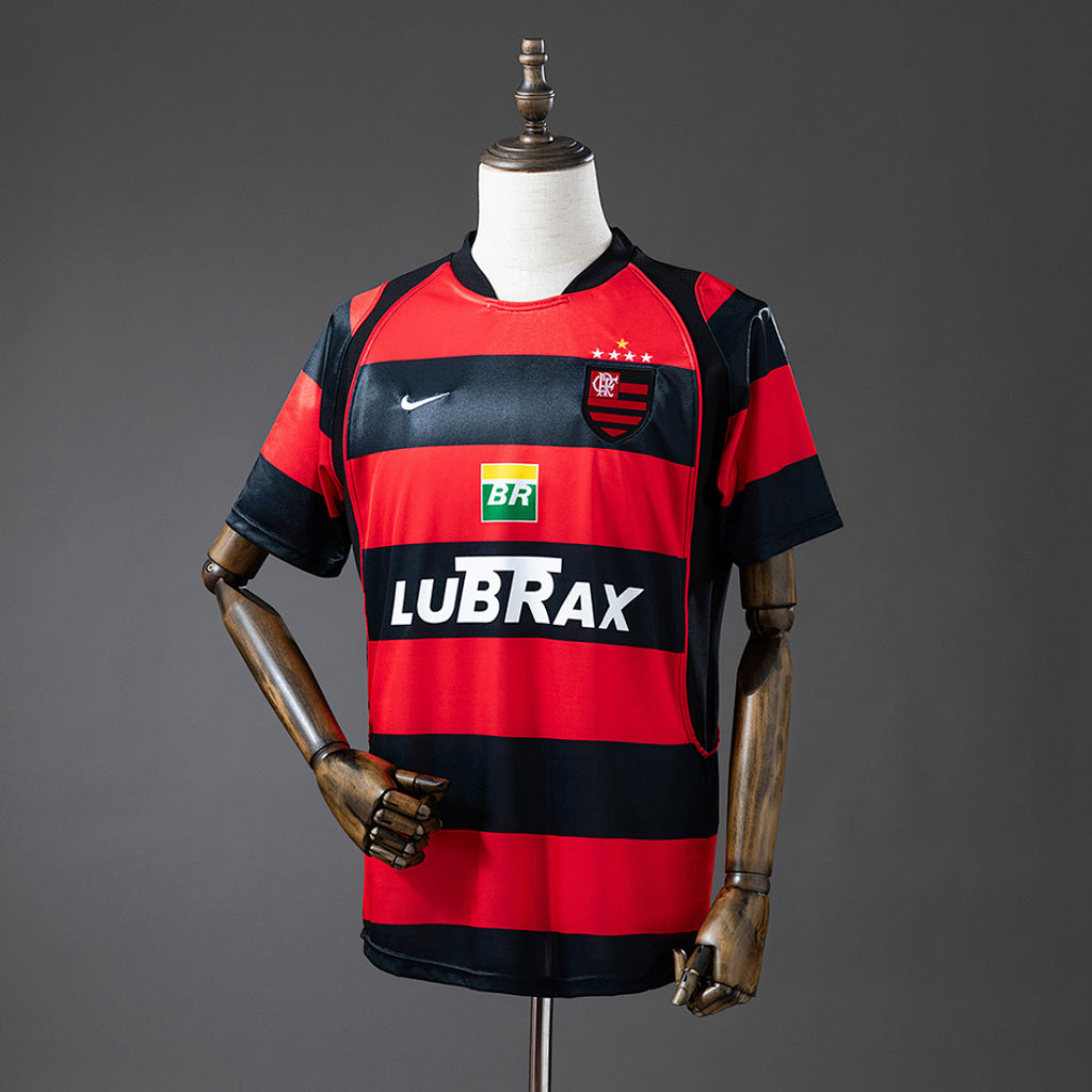 Camiseta Retro Flamengo Local 2002 - frente
