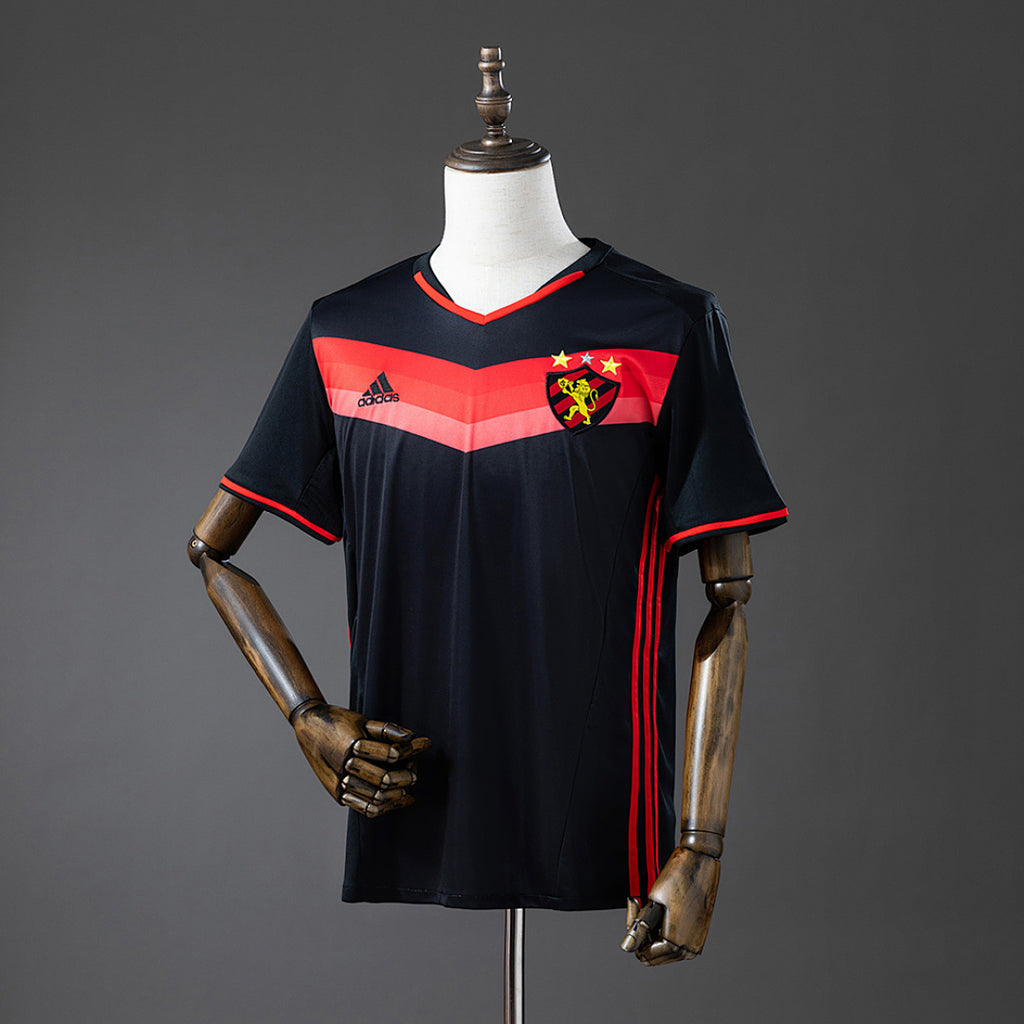 Camiseta Retro Sport Recife Negra 2016 - frente