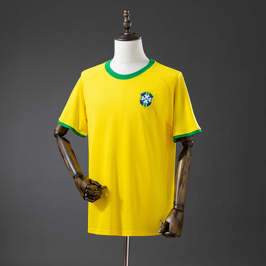 Camiseta Retro Brasil Local 2020 - frente