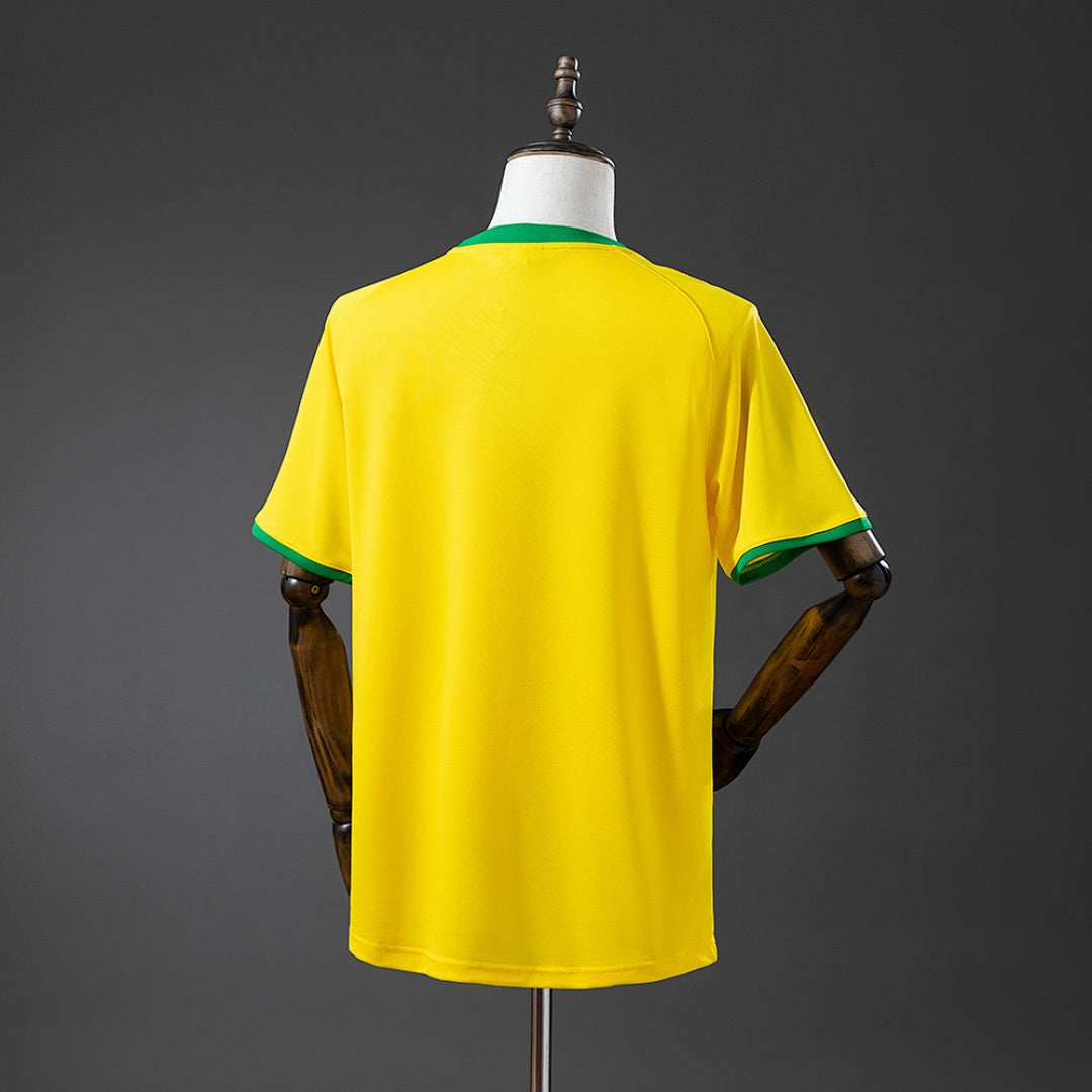 Camiseta Retro Brasil Local 2020 - espalda