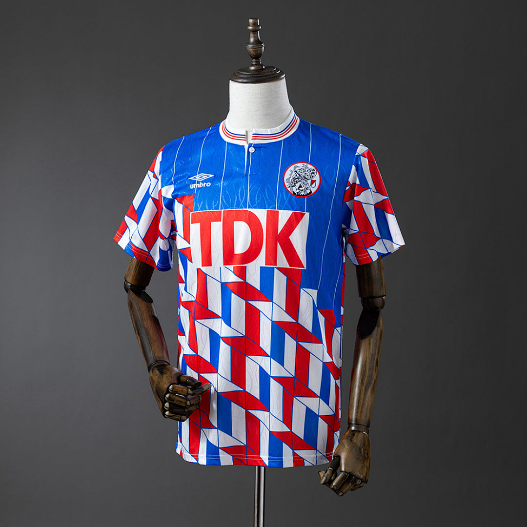 Camiseta Retro Ajax Visita 1989 - frente