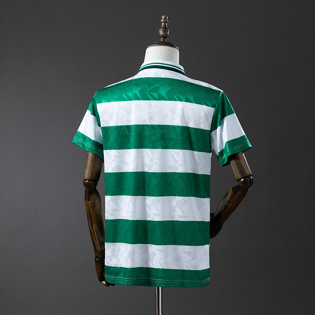 Camiseta Retro Celtic Local 89/91 - espalda