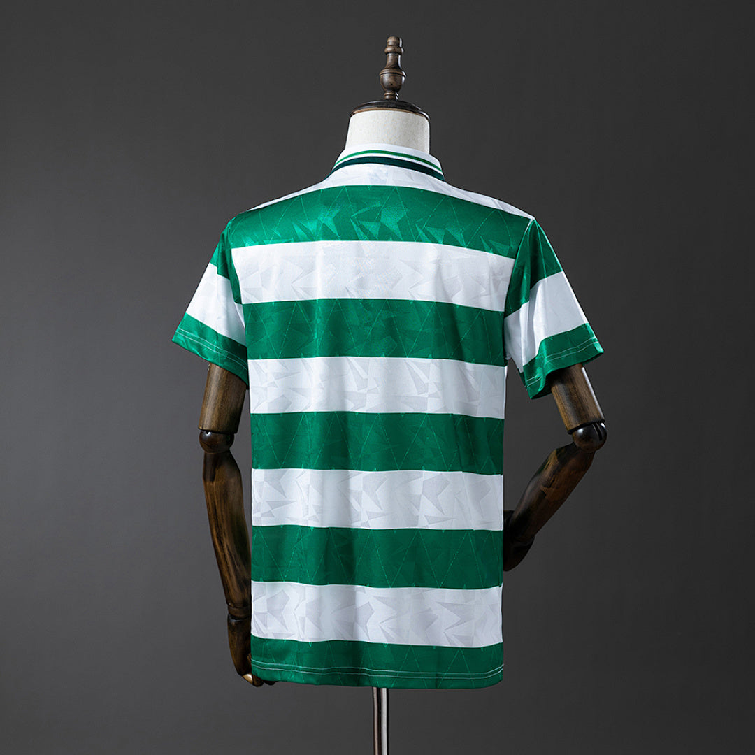 Camiseta Retro Celtic Local 89/91 - espalda