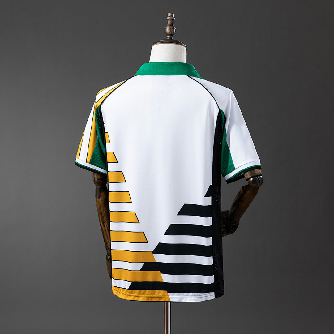 Camiseta Retro Sudáfrica Local 1998 - espalda