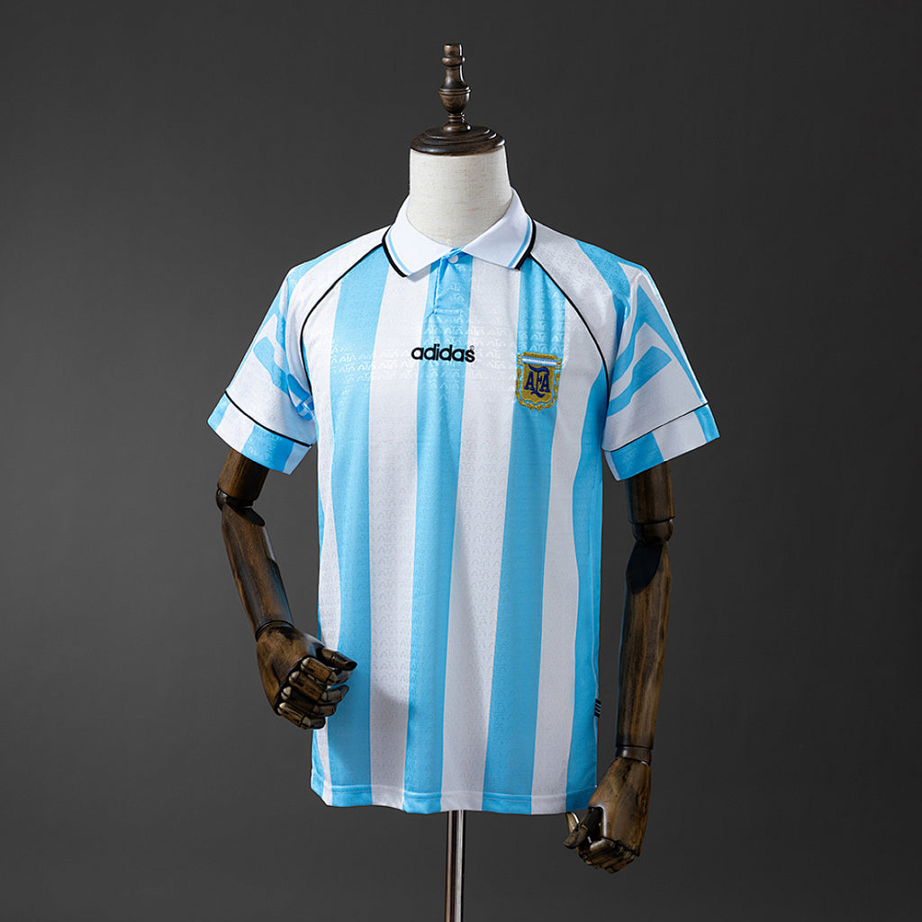 Camiseta Retro Argentina Local 1996 - frente